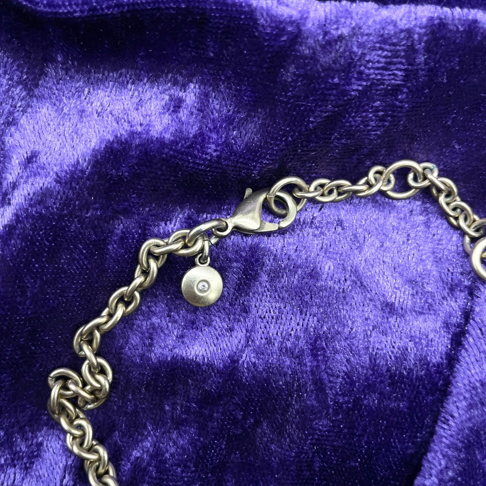 J Crew Crystal Flower Statement Necklace Preppy Glam Classic Garden Party Modern - Picture 4 of 6